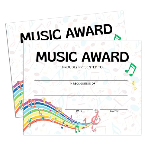 Music Award Certificate, Music Recital Achievement Certificates for Kids Students, Recognition Certificate for Honor Music Student, Musical School Graduation Diplom, 06 Music Award Certificate, Music Recital Achievement Certificates for Kids Students, Recognition Certificate for Honor Music Student, Musical School Graduation Diplom, 06 von Foosproea