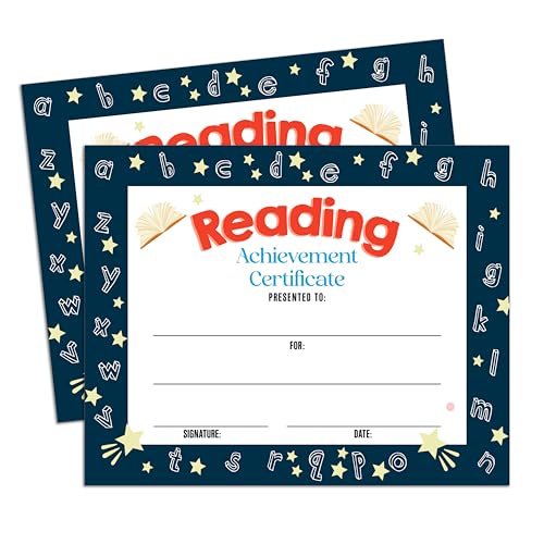 Reading Award Certificate, Reading Achievement Certificates for Kids Students, Recognition Certificate for Moving Up Academic Competition, End of The Year Award, 11 Reading Award Certificate, Reading Achievement Certificates for Kids Students, Recognition Certificate for Moving Up Academic Competition, End of The Year Award, 11 von Foosproea