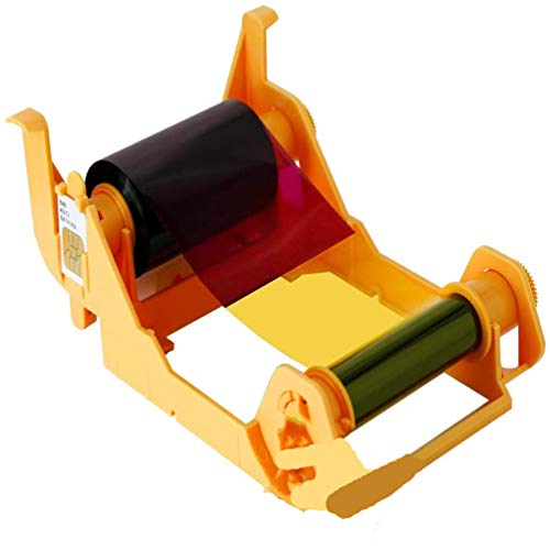 800033-848 YMCKOK-Farbband für Zebra ZXP Series 3 ZXP3-Kartendrucker Dounble-Sided 165 Prints 800033-848 Ribbon Compatible von For Zebra