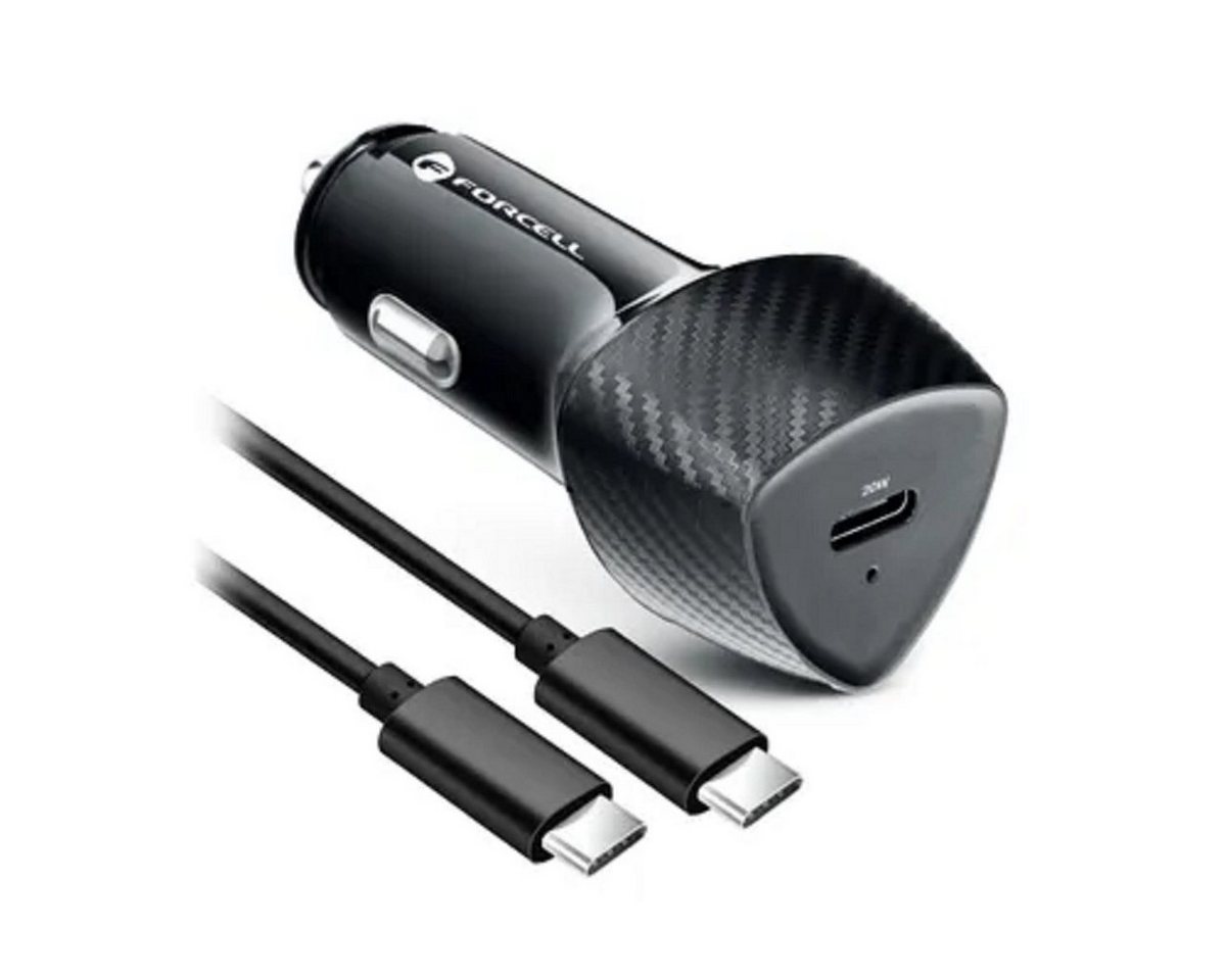 Forcell Autoladegerät Typ C 3.0 PD20W Kabel für Typ C PD60W Smartphone-Ladegerät von Forcell