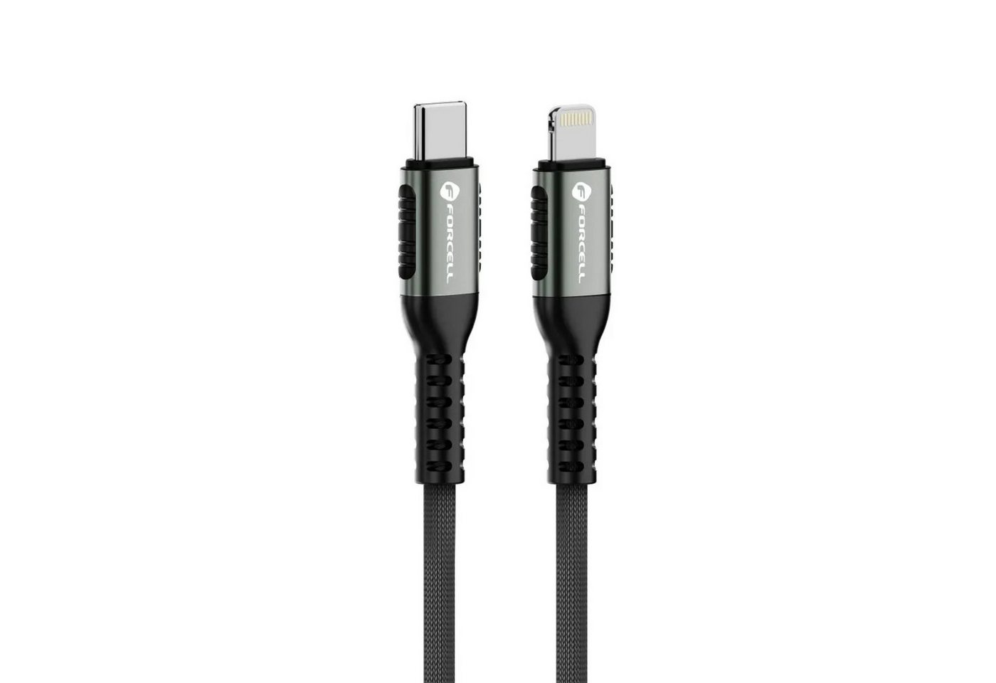 Forcell F-ENERGY C259 Kabel Typ C kompatibel mit iPhone PD 3A 27W 3 m schwarz USB-Kabel Forcell F-ENERGY C259 Kabel Typ C kompatibel mit iPhone PD 3A 27W 3 m schwarz USB-Kabel von Forcell