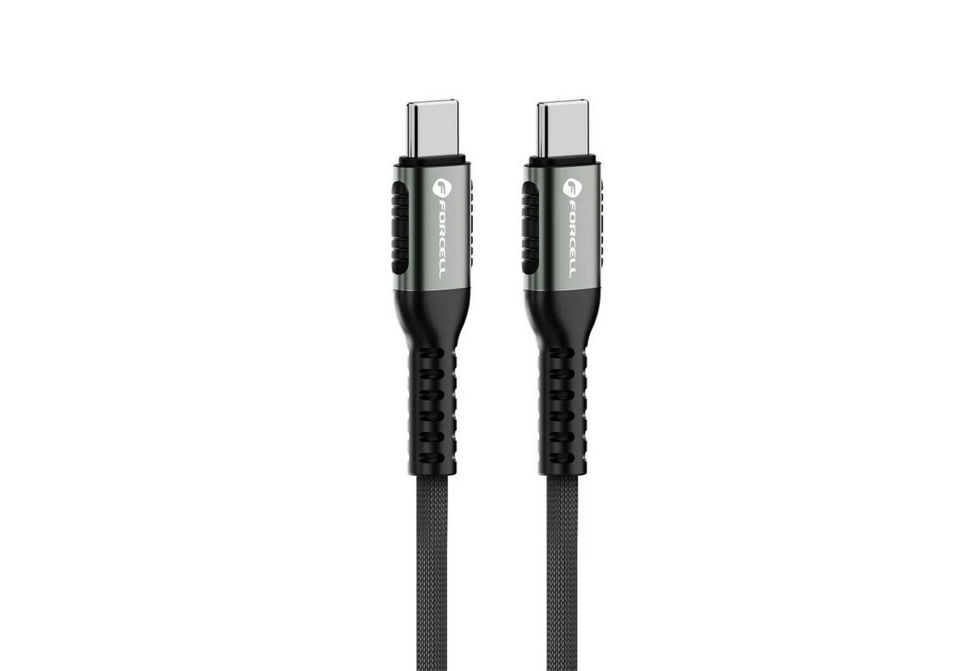 Forcell F-ENERGY C260 Kabel Typ C auf Typ C QC4.0 PD 5A 100W Cafule 2 m USB-Kabel Forcell F-ENERGY C260 Kabel Typ C auf Typ C QC4.0 PD 5A 100W Cafule 2 m USB-Kabel von Forcell