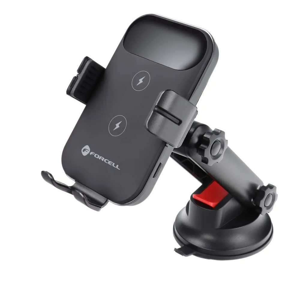 Forcell FORCELL Kfz-Halterung Mittelkonsole/Fenster kabellos Laden 15W HS4 Handy-Halterung Forcell FORCELL Kfz-Halterung Mittelkonsole/Fenster kabellos Laden 15W HS4 Handy-Halterung von Forcell