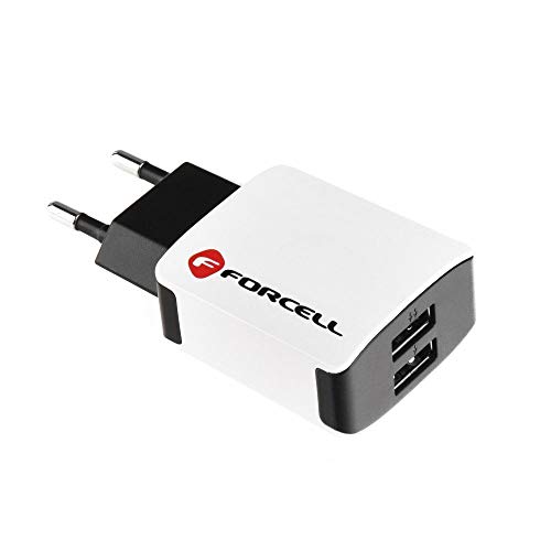 Forcell Ladegerät 2 USB 2 A für TCL 10L – 10 Pro von Forcell
