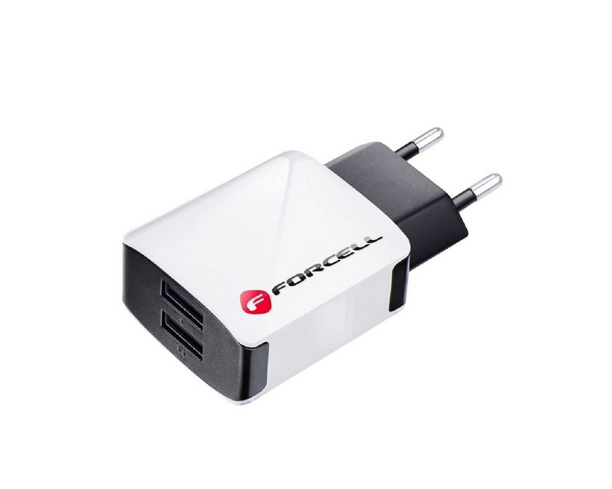 Forcell NETZ-Ladegerät USB Type C UNIVERSAL 2A Wandladegerät Smartphone-Ladegerät von Forcell