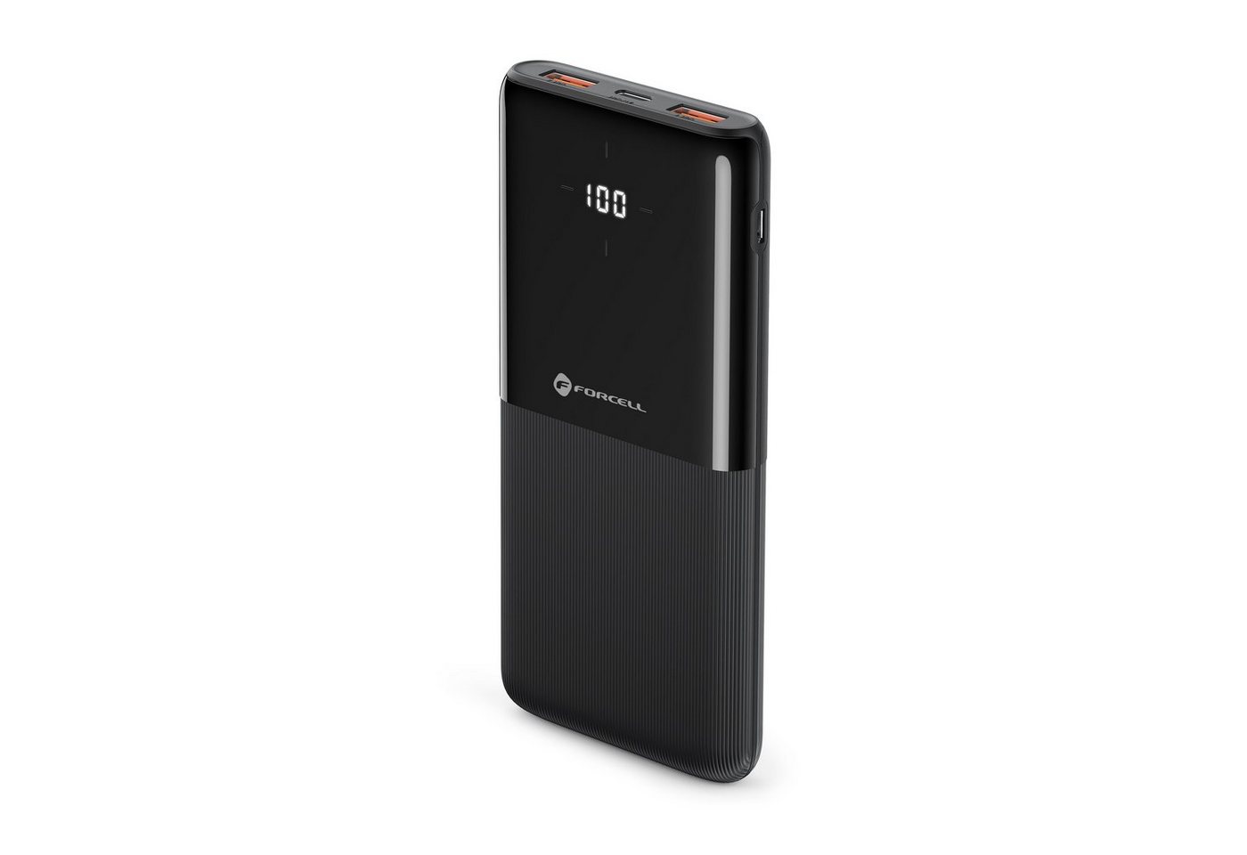 Forcell Powerbank F-Energy P10k1 PD 20W QC 10000mah black Powerbank (1 St) von Forcell