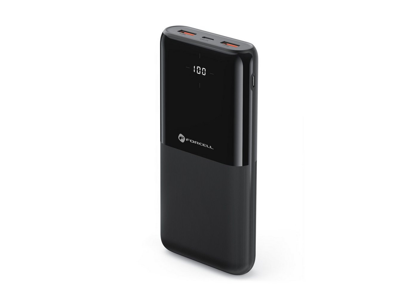 Forcell Powerbank F-Energy P20k1 PD 20W QC 20000mah black Powerbank (1 St) von Forcell