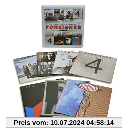 Complete Atlantic Studio Albums 1977-1991,the von Foreigner