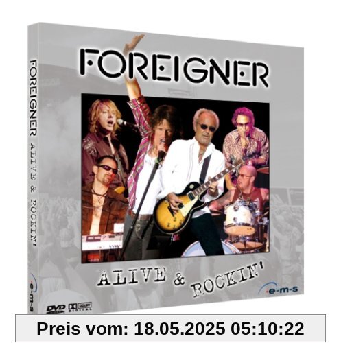 Foreigner - Alive & Rockin'  (DVD + CD) von Foreigner