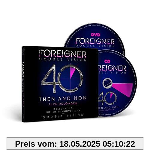 Foreigner - Double Vision: Then And Now (CD+DVD Digipak) von Foreigner