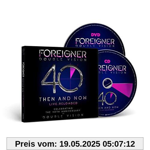 Foreigner - Double Vision: Then And Now (CD+DVD Digipak) von Foreigner
