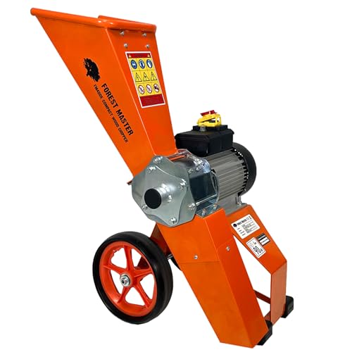 Forest Master FM4DD-MUL Elektrischer 4-PS-Kompaktholzhäcksler / Häcksler / Mulcher für den Garten von Forest Master