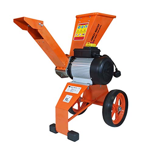 Forest Master Häcksler 2800 Watt 4 Ps AST Laub Holz Garten-Häcksler Garten-Schredder E-Häcksler von Forest Master