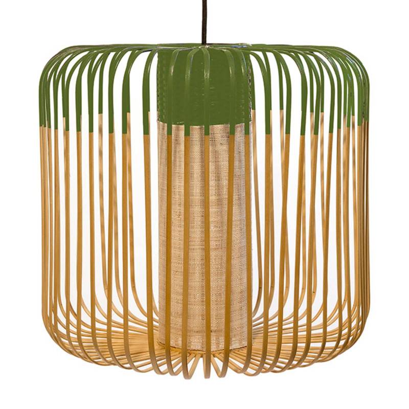 Forestier Bamboo Light M Pendellampe 45 cm grün von Forestier