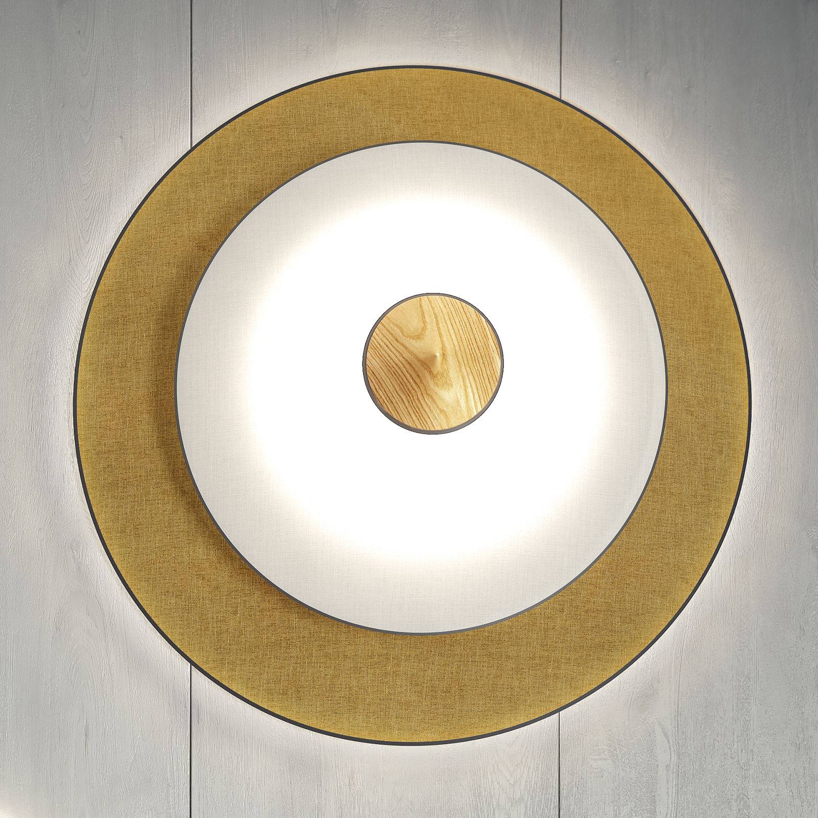 Forestier Cymbal S LED-Wandleuchte, bronze Forestier Cymbal S LED-Wandleuchte, bronze von Forestier