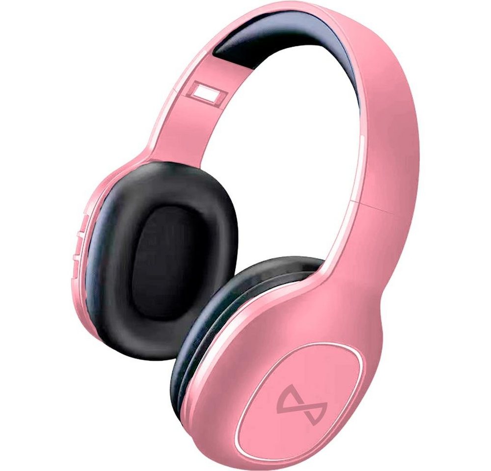 Forever MUSSIO kabellose Kopfhörer Wireless Headset BTH-505 On-Ear Pink On-Ear-Kopfhörer von Forever