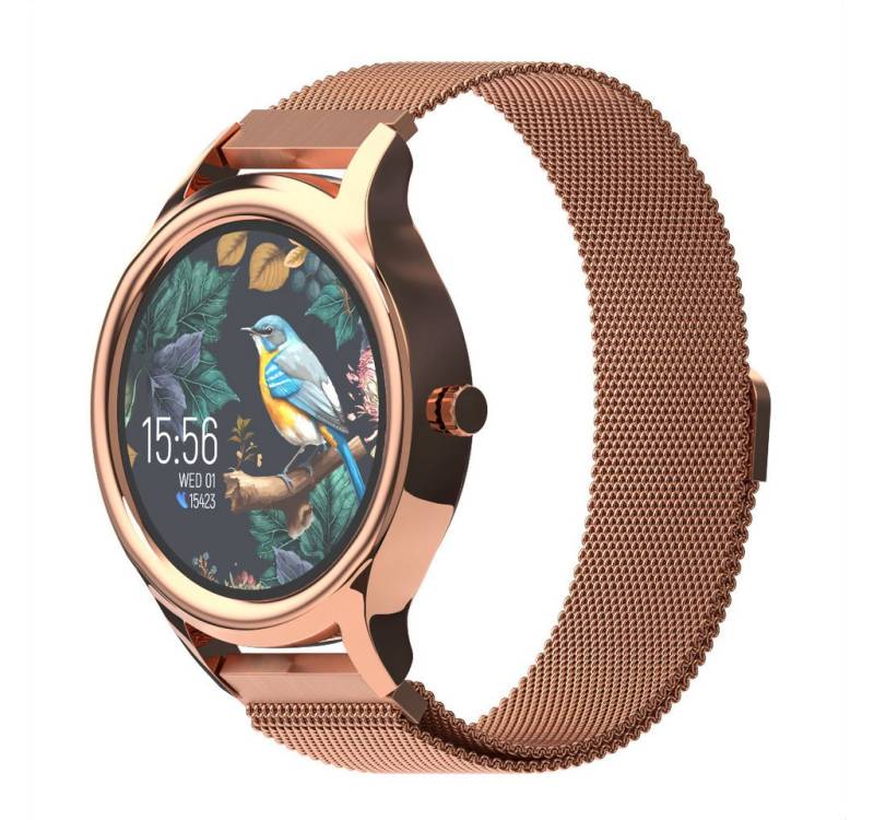 Forever Smartwatch ForeVive 3 SB-340 IP68 Wasserfestigkeit 200mAh 1,32 Zoll Smartwatch von Forever