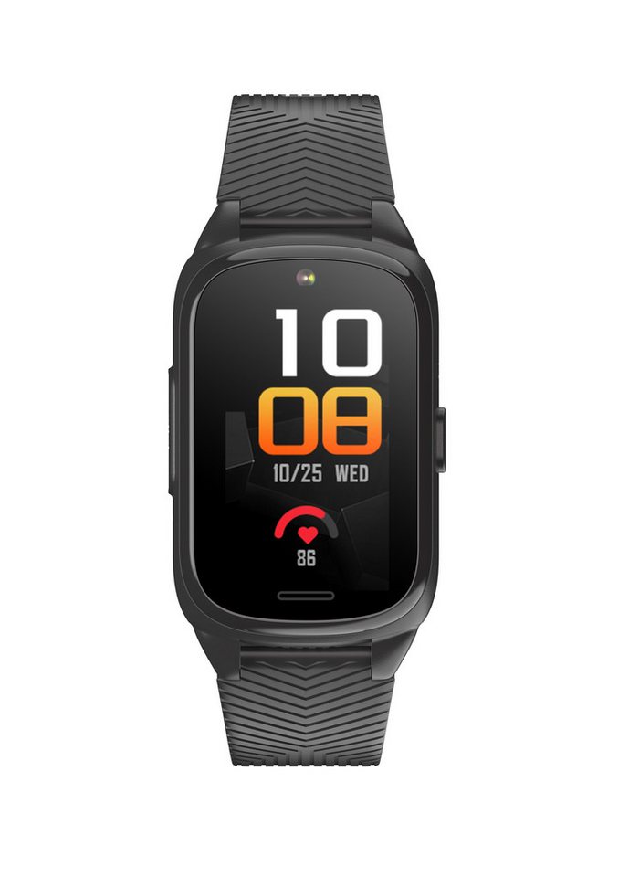 Forever Smartwatch SIVA ST-100 schwarz mit IP67 Wasserdichtigkeit 400mAh Smartwatch, 1-tlg. von Forever