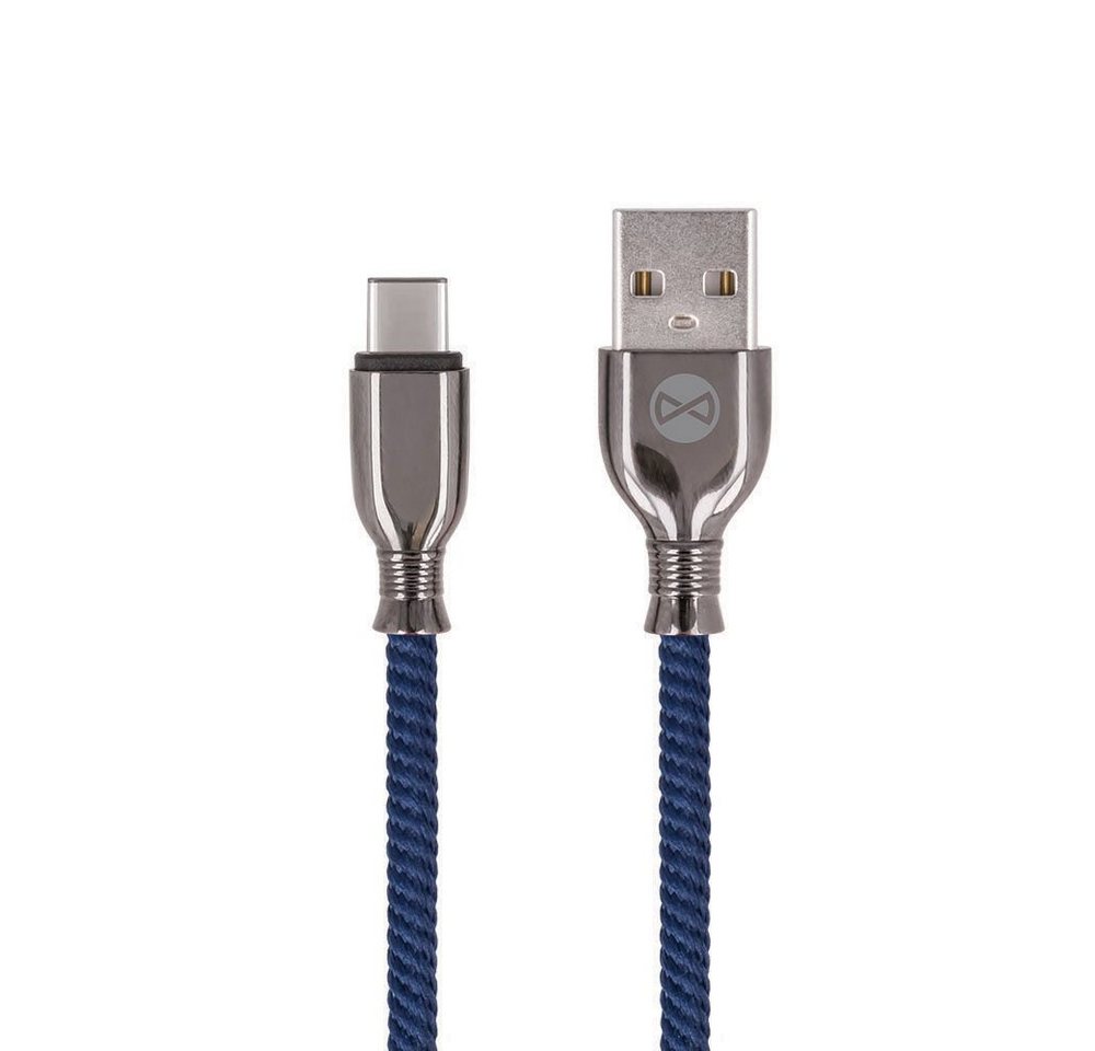 Forever Tornado USB-C Nylon geflochten Ladekabel Daten Transfer Kabel 3A Smartphone-Kabel von Forever