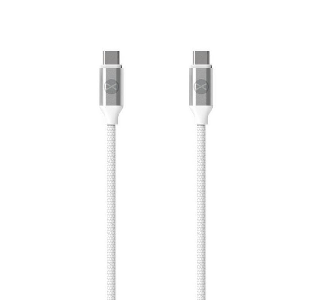 Forever USB-C ZU USB-C iPhone Datenkabel Ladekabel 1,2M 3A 20W Weiß Smartphone-Kabel von Forever