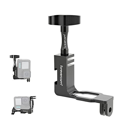 Forevercam Aluminium 90° Vertikale Winkelhalterung Adapter Kompatibel für Gopro Hero 13/12/11/10/9 Forevercam Aluminium 90° Vertikale Winkelhalterung Adapter Kompatibel für Gopro Hero 13/12/11/10/9 von Forevercam