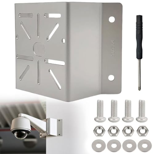 Forhandy Außenwand Eckmontage Metallhalterung, Vertikale Stangenhalterung mit Verstellbaren Klemmen & Schrauben Kamera Halterung für Bühnenleuchten Sonnenkollektoren CCTV-Kameras Forhandy Außenwand Eckmontage Metallhalterung, Vertikale Stangenhalterung mit Verstellbaren Klemmen & Schrauben Kamera Halterung für Bühnenleuchten Sonnenkollektoren CCTV-Kameras von Forhandy