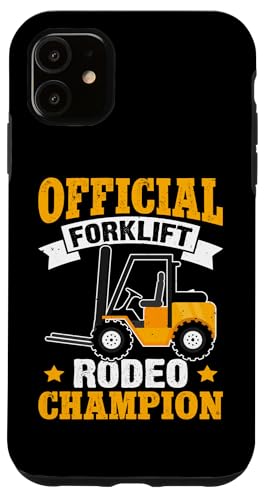 Gabelstapler Betreiber: Offizieller Gabelstapler Rodeo Champion Hülle für iPhone 11 Gabelstapler Betreiber: Offizieller Gabelstapler Rodeo Champion Hülle für iPhone 11 von Forklift Truck Designs For Forklift Operators