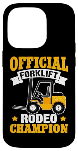 Gabelstapler Betreiber: Offizieller Gabelstapler Rodeo Champion Hülle für iPhone 14 Pro Gabelstapler Betreiber: Offizieller Gabelstapler Rodeo Champion Hülle für iPhone 14 Pro von Forklift Truck Designs For Forklift Operators