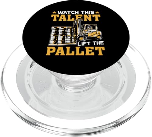 Gabelstaplerbetreiber: Sehen Sie zu, wie dieses Talent die Palette hebt PopSockets PopGrip für MagSafe Gabelstaplerbetreiber: Sehen Sie zu, wie dieses Talent die Palette hebt PopSockets PopGrip für MagSafe von Forklift Truck Designs For Forklift Operators