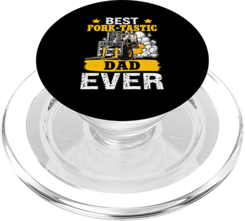 Gabelstaplerfahrer: Best Fork-Tastic Dad Ever PopSockets PopGrip für MagSafe Gabelstaplerfahrer: Best Fork-Tastic Dad Ever PopSockets PopGrip für MagSafe von Forklift Truck Designs For Forklift Operators