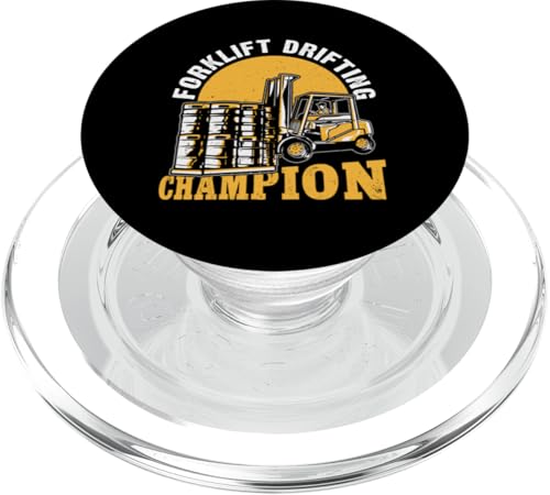 Gabelstaplerfahrer: Gabelstapler Drifting Champion PopSockets PopGrip für MagSafe Gabelstaplerfahrer: Gabelstapler Drifting Champion PopSockets PopGrip für MagSafe von Forklift Truck Designs For Forklift Operators