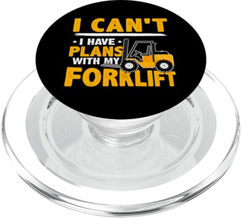 Gabelstaplerfahrer: Ich kann nicht - ich habe Pläne mit meinem Gabelstapler PopSockets PopGrip für MagSafe Gabelstaplerfahrer: Ich kann nicht - ich habe Pläne mit meinem Gabelstapler PopSockets PopGrip für MagSafe von Forklift Truck Designs For Forklift Operators