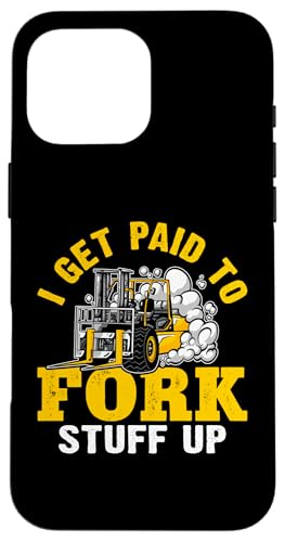 Gabelstaplerfahrer: Ich werde für Fork Stuff Up bezahlt Hülle für iPhone 16 Pro Max Gabelstaplerfahrer: Ich werde für Fork Stuff Up bezahlt Hülle für iPhone 16 Pro Max von Forklift Truck Designs For Forklift Operators