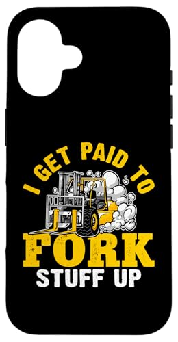 Gabelstaplerfahrer: Ich werde für Fork Stuff Up bezahlt Hülle für iPhone 16 Gabelstaplerfahrer: Ich werde für Fork Stuff Up bezahlt Hülle für iPhone 16 von Forklift Truck Designs For Forklift Operators