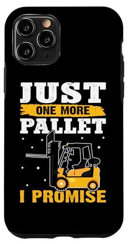 Gabelstaplerfahrer: Nur noch eine Palette - ich verspreche es Hülle für iPhone 11 Pro Gabelstaplerfahrer: Nur noch eine Palette - ich verspreche es Hülle für iPhone 11 Pro von Forklift Truck Designs For Forklift Operators