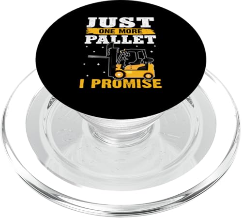 Gabelstaplerfahrer: Nur noch eine Palette - ich verspreche es PopSockets PopGrip für MagSafe Gabelstaplerfahrer: Nur noch eine Palette - ich verspreche es PopSockets PopGrip für MagSafe von Forklift Truck Designs For Forklift Operators