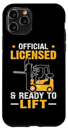 Gabelstaplerfahrer: Offiziell lizenziert und bereit zum Heben Hülle für iPhone 11 Pro Gabelstaplerfahrer: Offiziell lizenziert und bereit zum Heben Hülle für iPhone 11 Pro von Forklift Truck Designs For Forklift Operators