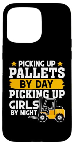 Gabelstaplerfahrer: Paletten pro Tag abholen Hülle für iPhone 15 Pro Max Gabelstaplerfahrer: Paletten pro Tag abholen Hülle für iPhone 15 Pro Max von Forklift Truck Designs For Forklift Operators