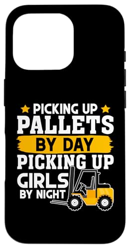 Gabelstaplerfahrer: Paletten pro Tag abholen Hülle für iPhone 16 Pro Gabelstaplerfahrer: Paletten pro Tag abholen Hülle für iPhone 16 Pro von Forklift Truck Designs For Forklift Operators