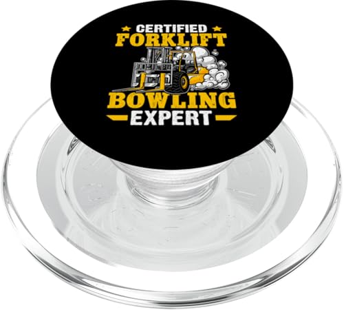 Gabelstaplerfahrer: Zertifizierter Gabelstaplerbowling-Experte PopSockets PopGrip für MagSafe Gabelstaplerfahrer: Zertifizierter Gabelstaplerbowling-Experte PopSockets PopGrip für MagSafe von Forklift Truck Designs For Forklift Operators