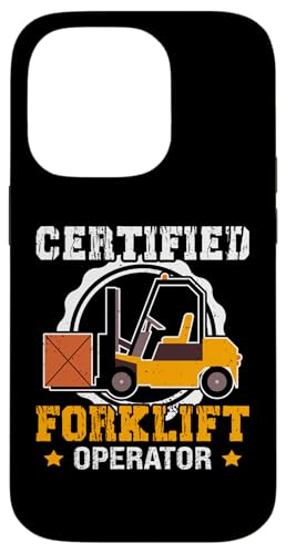 Gabelstaplerfahrer: Zertifizierter Gabelstaplerfahrer Hülle für iPhone 14 Pro Gabelstaplerfahrer: Zertifizierter Gabelstaplerfahrer Hülle für iPhone 14 Pro von Forklift Truck Designs For Forklift Operators