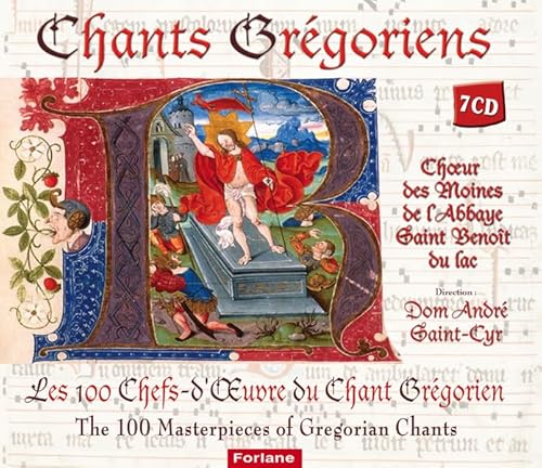 Coffret Chant GREGORIEN-Les 100 Chefs-d'Oeuvres 7 CDs von Forlane