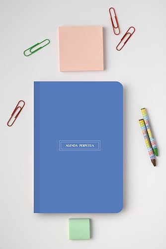Forletter Undatierter Taschenkalender – Blau – Kompakt, ideal für die Organisation Ihres Jahres – Modernes Design Forletter Undatierter Taschenkalender – Blau – Kompakt, ideal für die Organisation Ihres Jahres – Modernes Design von Forletter