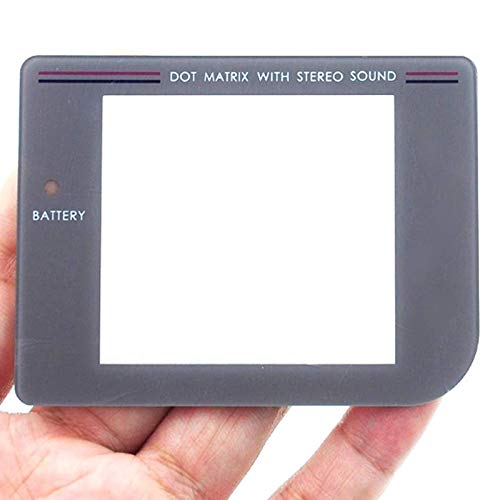 Displayscheibe Grau (1 Stück) für Game Boy Classic Display Scheibe Ersatz Schutzscheibe Austausch Sichtscheibe Screen Lens Passgenau mit Gameboy von Forma E-Commerce