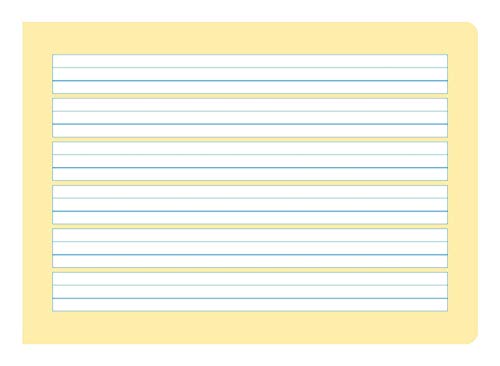 Formati 060530 81 Schreibheft S.3A5, liniert, Schöner schreiben, weiß von Formati