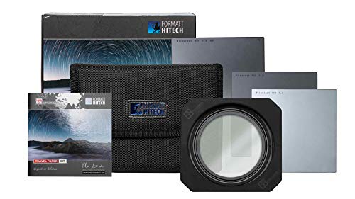 Formatt Hitech Elia Locardi Signature Edition Travel Kit - Firecrest ND Kamerafilter für Reisefotografie - Reisefilterset mit Adapterringen, Fotobuchschüre und Haltersystem von Formatt Hitech