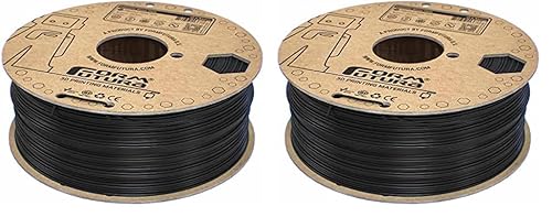 FormFutura - EasyFil ePLA (Traffic Black, 1.75mm, 1000 gram) (Packung mit 2) von Formfutura