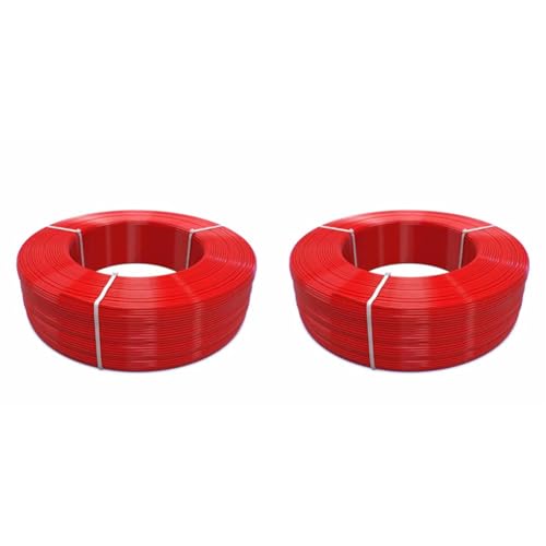 FormFutura - ReFill PLA (Traffic Red, 1.75mm, 750 gram) (Packung mit 2) von Formfutura