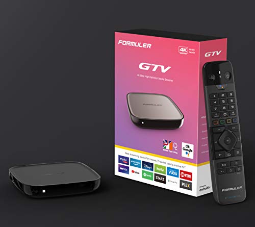 Formuler GTV UHD 4K Android TV Box mit Google Assistant & Chromecast eingebaut von Formuler