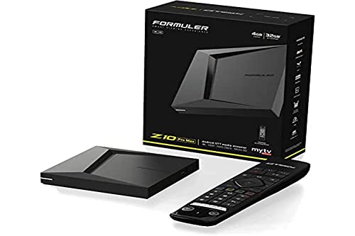 Formuler Z10 Pro Max 4K Android 10 OTT Medien-Streamer 4GB RAM 32GB Flash, WLAN schwarz Formuler Z10 Pro Max 4K Android 10 OTT Medien-Streamer 4GB RAM 32GB Flash, WLAN schwarz von Formuler